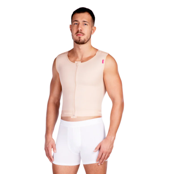 مشد بعد عملية شفط الدهون رجالي لمنطقة الصدر واعلى الظهر - Lipoelastic MTm Comfort